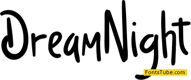 Dream Night Font