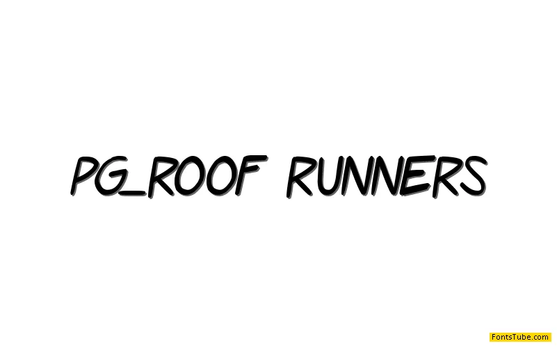 Roof Runners Font Family