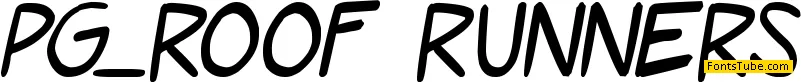 Roof Runners Font Family