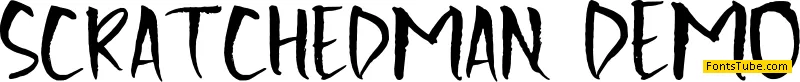 Scratchedman Font
