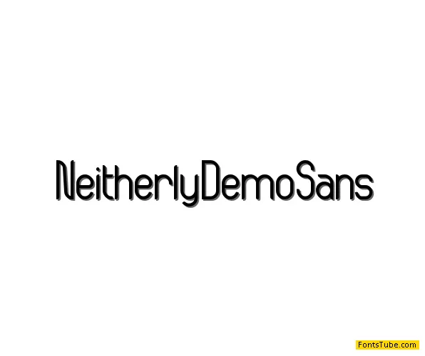 Neitherly Demo Font Family