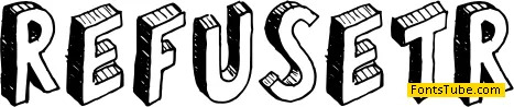 Refuse Font