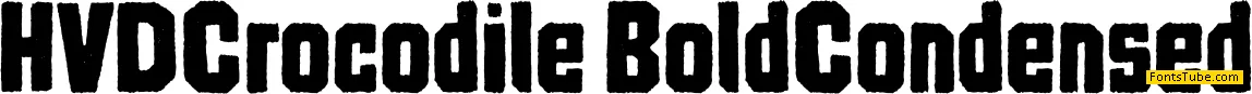 HVD Crocodile Font Family
