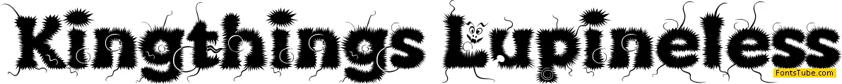 Kingthings Lupineless Font