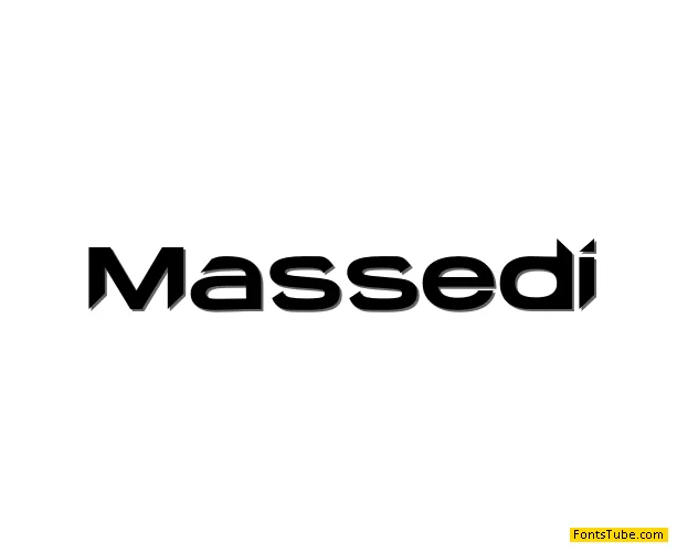 Massedi Font
